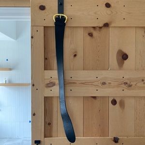 Genuine soft sheep leather belt, Club Monaco.